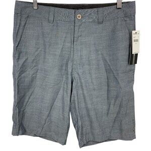 ONeill Mens Hybrid Boardwalk Shorts 33 Blue Lightweight Comfortable Durable New